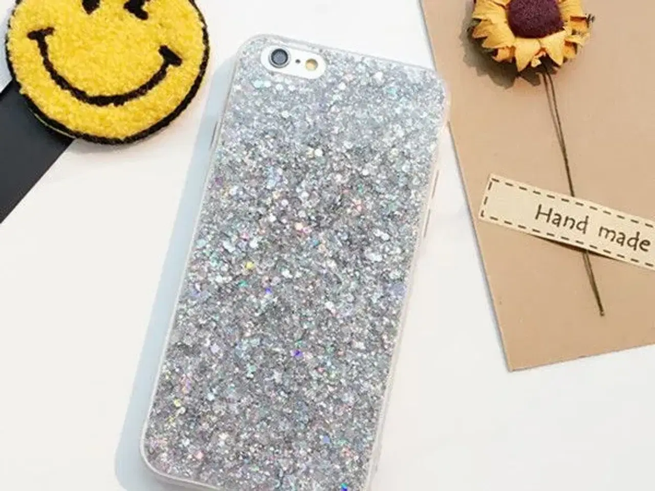 Billede 2 - Glimmer cover iPhone 5 5s SE 6 6s 7 8 7+