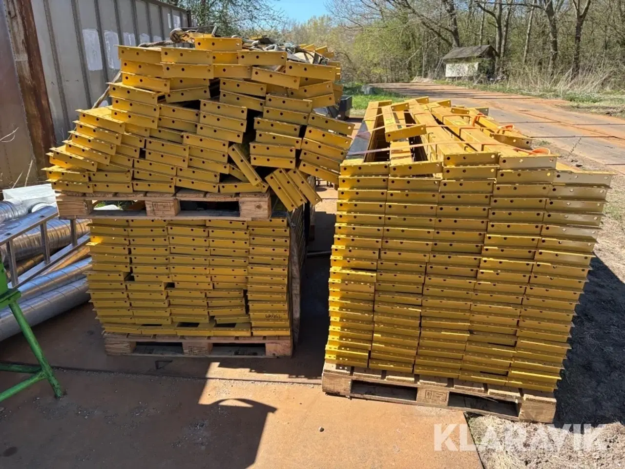 Billede 3 - Pallereol 50 gavle 230 tværbjælker