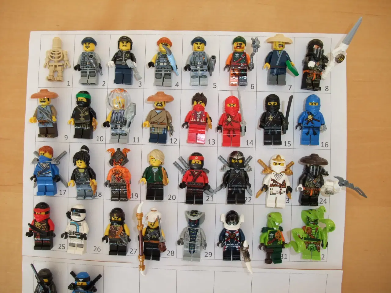Billede 2 - Lego Ninjago Figurer