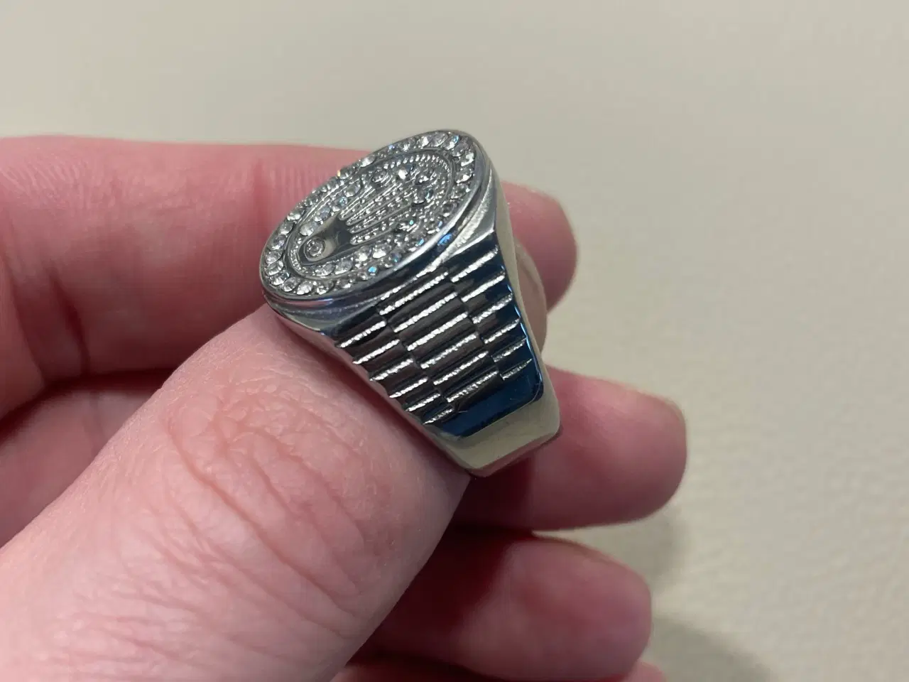 Billede 2 - Goldfilled presidential ring 