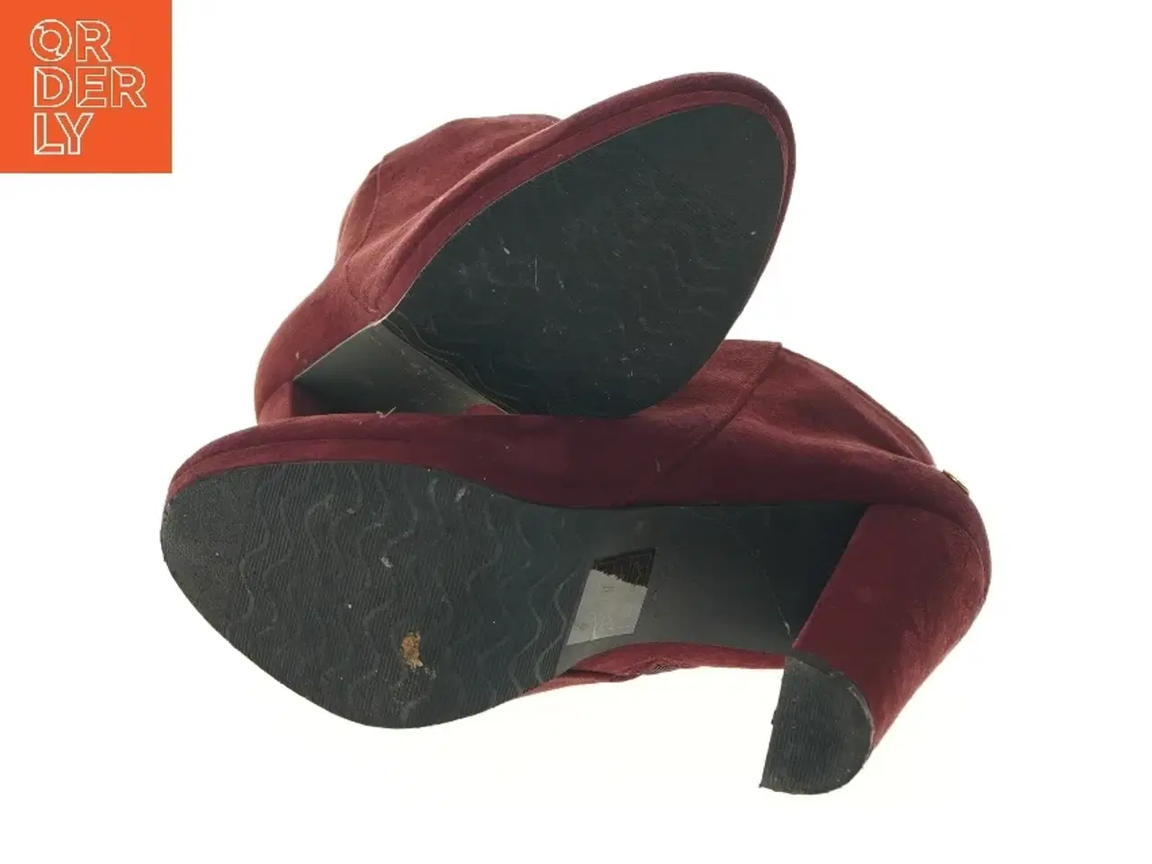 Billede 4 - Bordeaux dame støvler med hæl fra Blink (str. 37 )