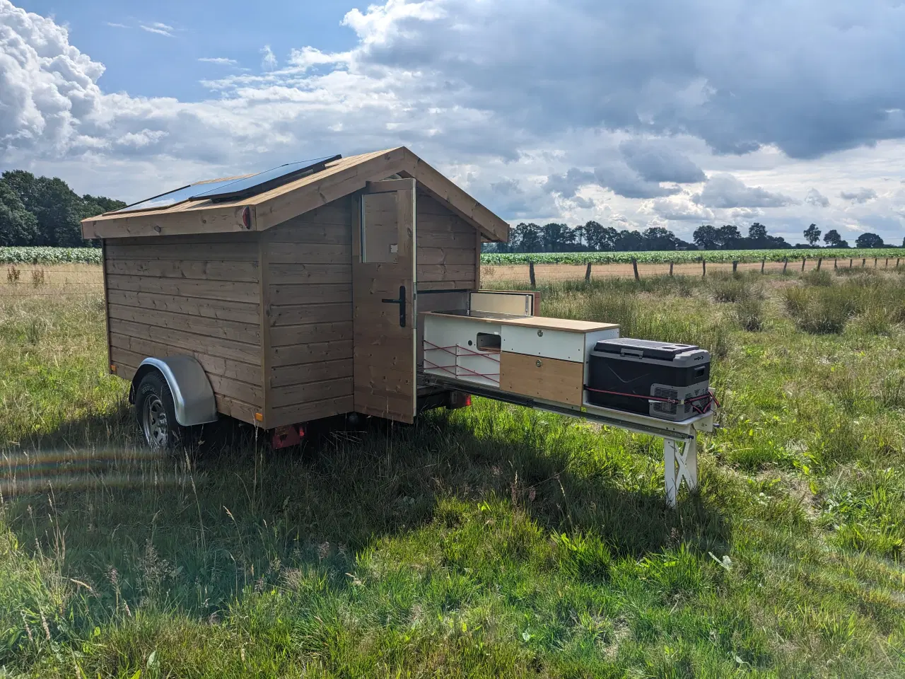 Billede 3 - Holzbauweise HC240 - Wooden Caravan Teardrop 