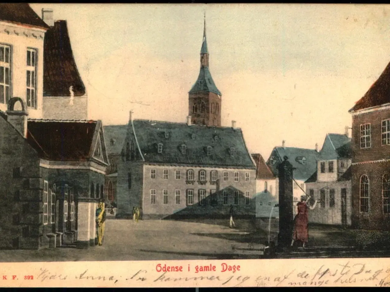 Billede 1 - Odense i gamle Dage - W.K.F. 392 - Brugt
