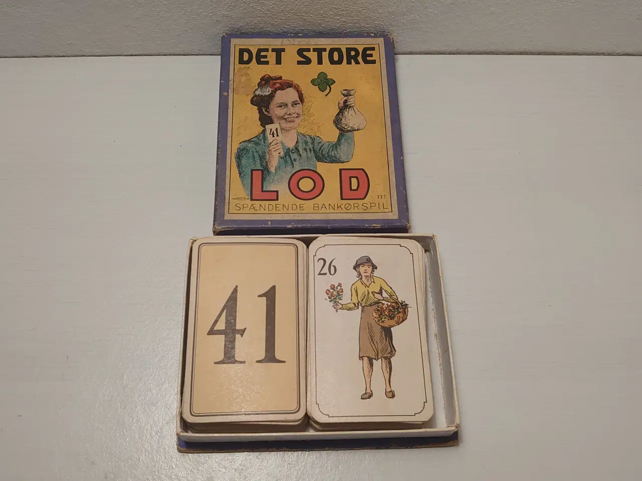 Billede 2 - Det store Lod. Komplet spil fra CES nr 137.Ca 1940