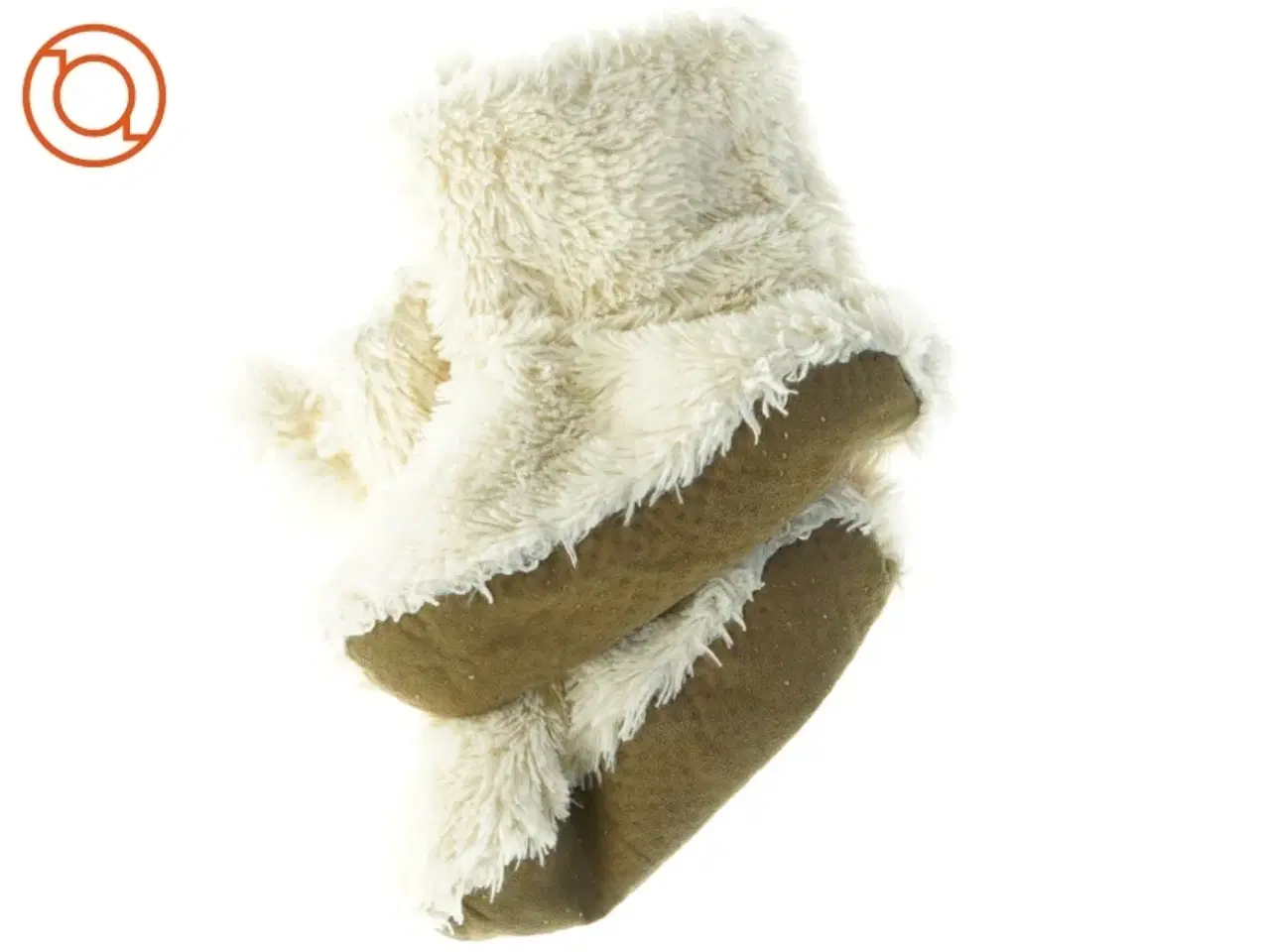 Billede 2 - Faux fur hjemmesko (str. Udvendig sal 23 cm)