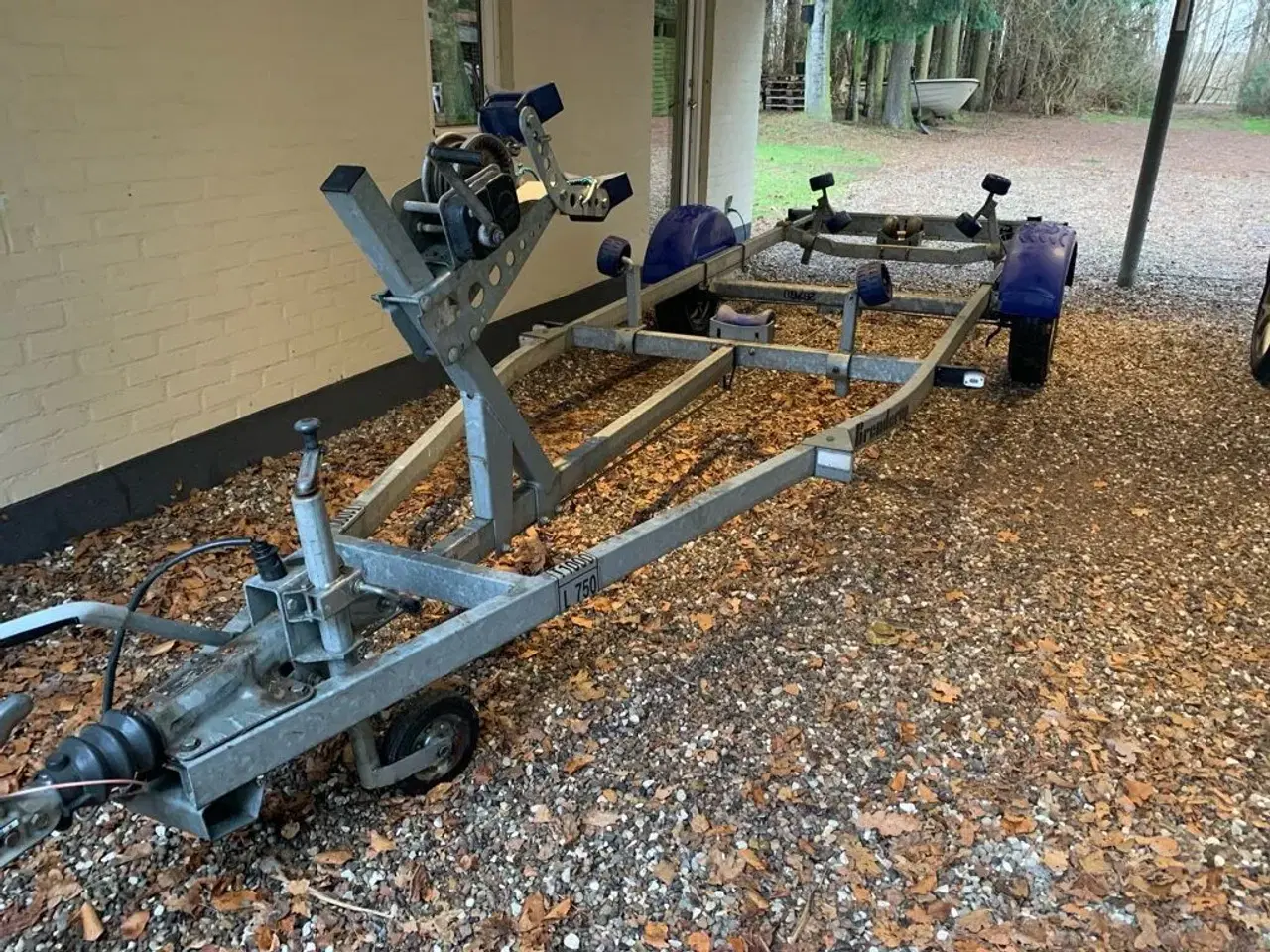 Billede 1 - Bådtrailer 1000kg udlejning