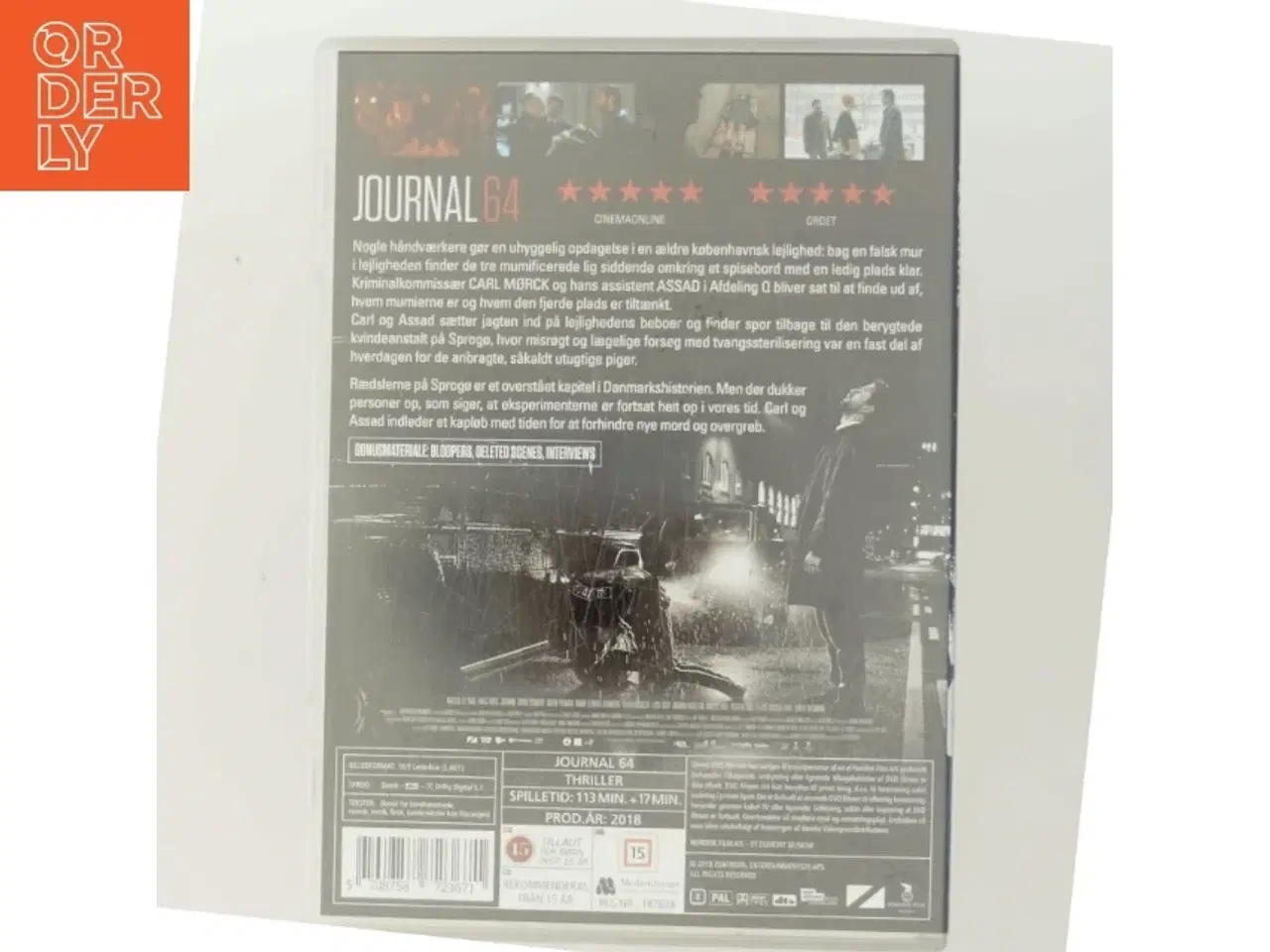 Billede 3 - Journal 64 med Carl Mørck (DVD)