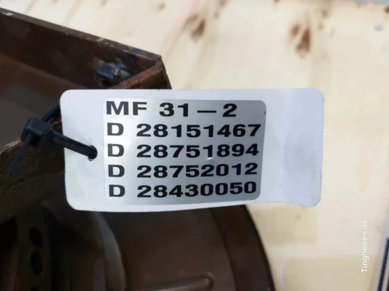 Billede 2 - Massey Ferguson 31 Remskive 28151467