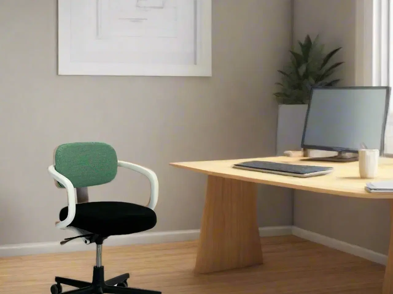 Billede 2 - Vitra Allstar Kontorstol (Grøn)