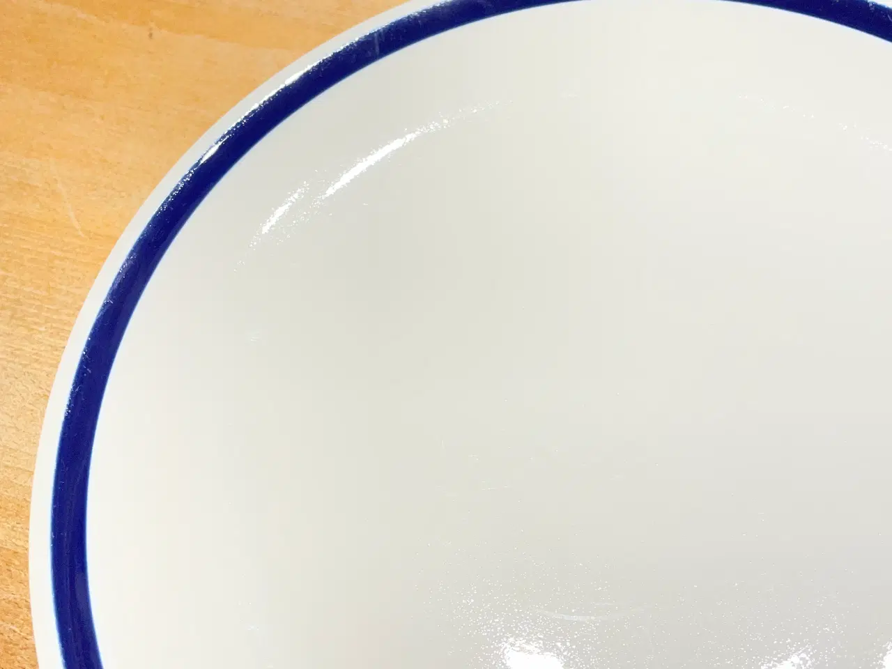 Billede 2 - Lyngby tallerkner blå stribe