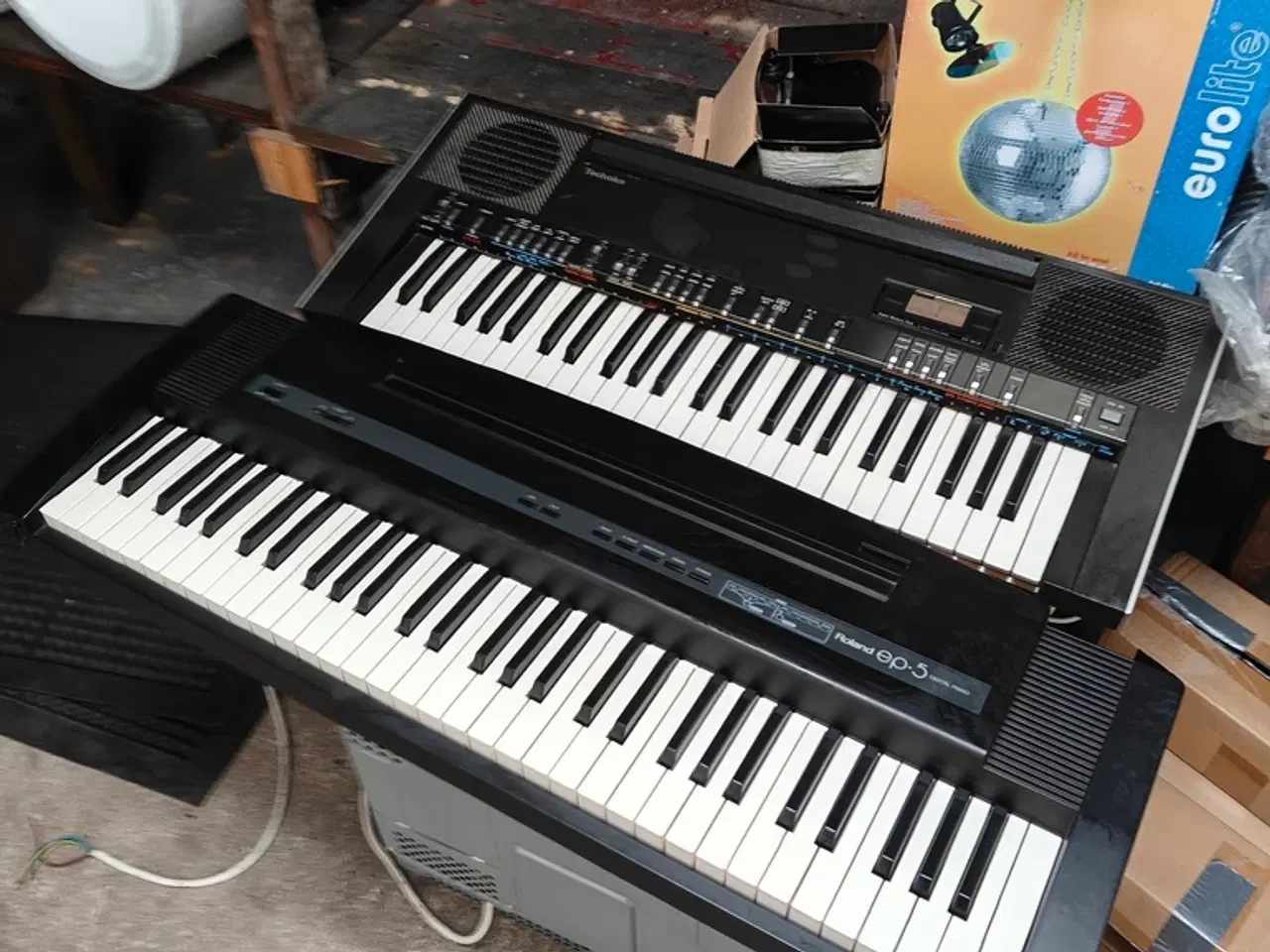 Billede 1 - Roland EP-5 Digital Piano & Technics SX-K200 