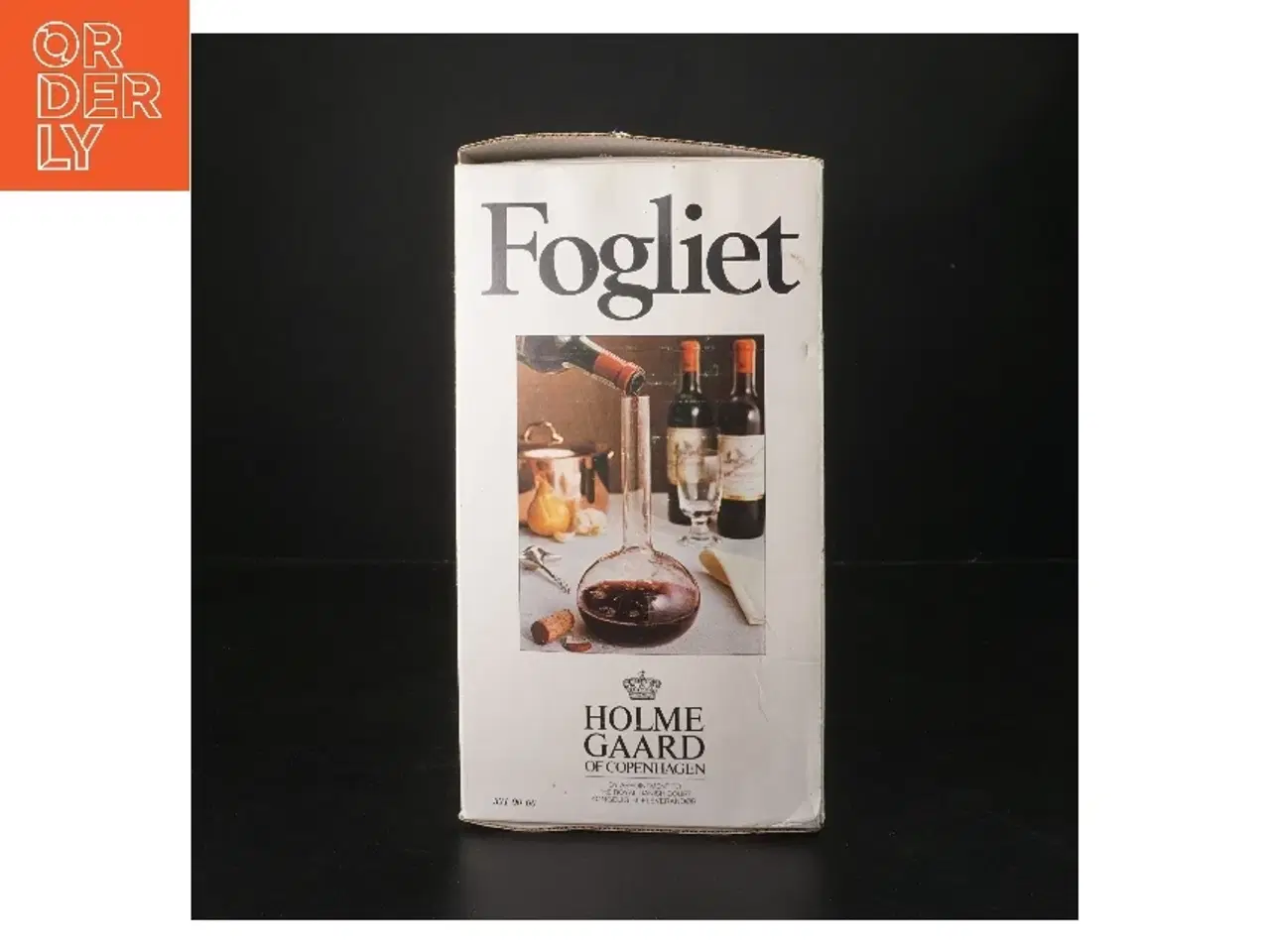 Billede 2 - Glas karaffel 25 cm fra Holmegaard (str. 25 cm)