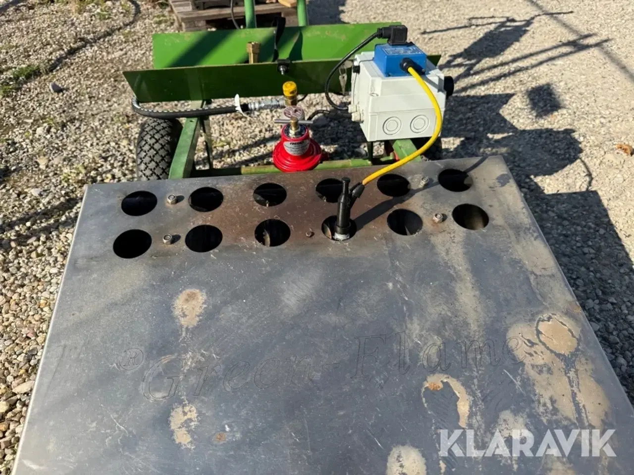 Billede 9 - Asfalt-/bitumenvarmer Green-Flame 650E