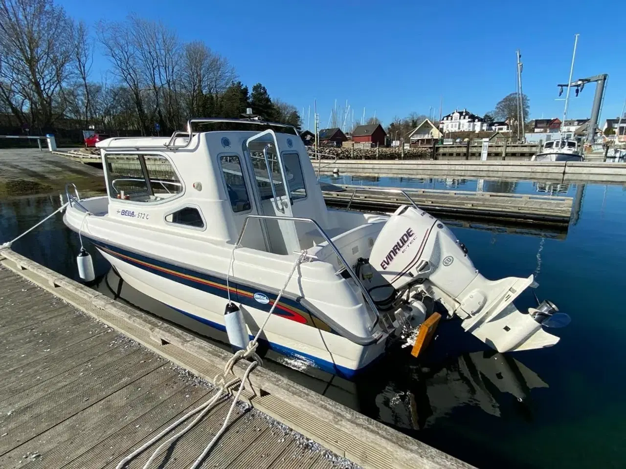 Billede 3 - Bella 572C med 90hk Evinrude E-tec