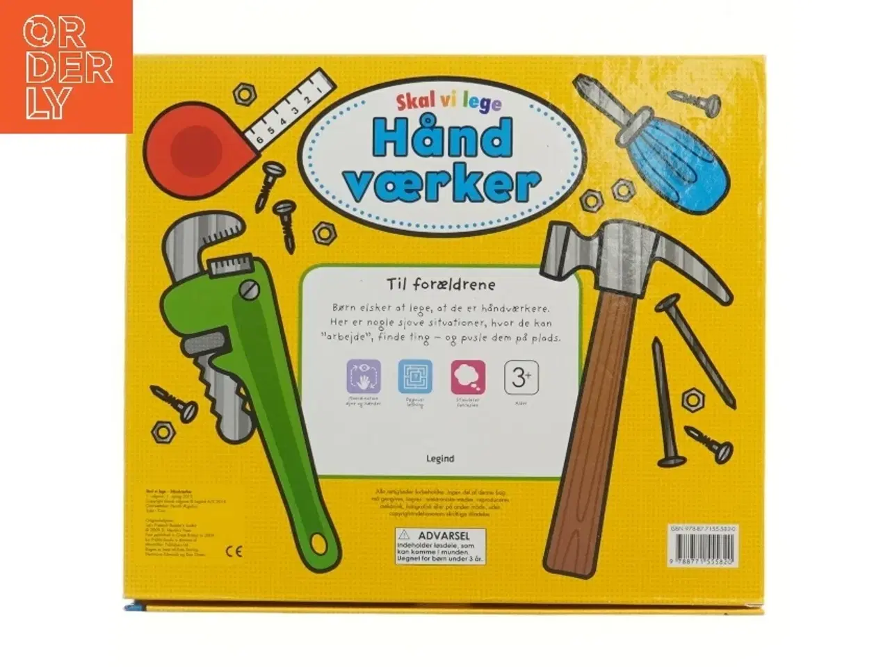 Billede 2 - Skal vi lege Håndværker sæt fra Legind (str. 28x24 cm)