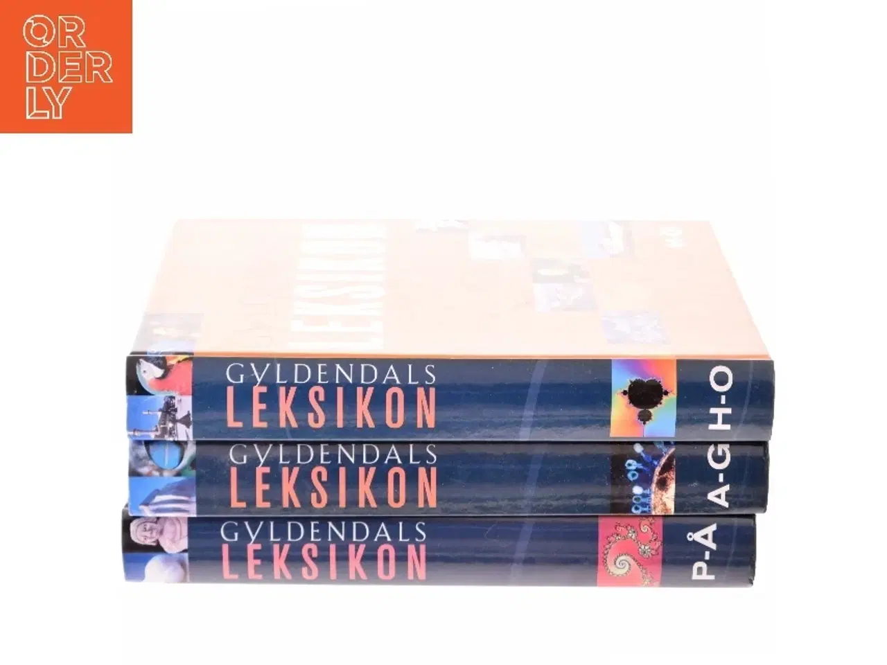 Billede 2 - Gyldendals leksikon bind 1-3 (Bog)