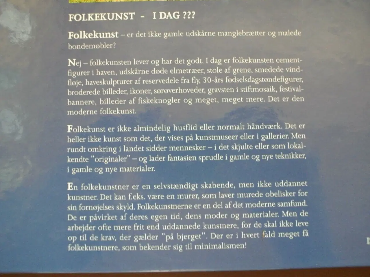 Billede 3 - folkekunst - kun fantasien sætter grænser, af hell