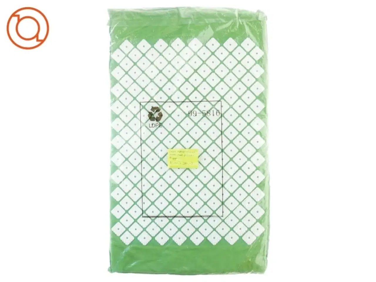 Billede 1 - Grøn akkupressur pude med plastpigge fra Udkanten (str. 40 x 67 cm)
