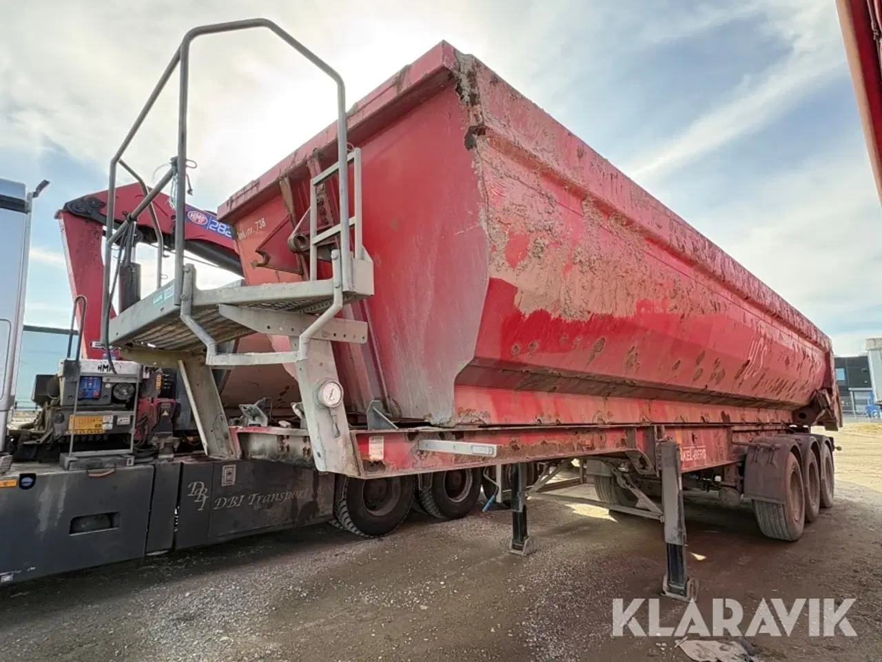 Billede 1 - Tiptrailer Kel-Berg 3-akslet