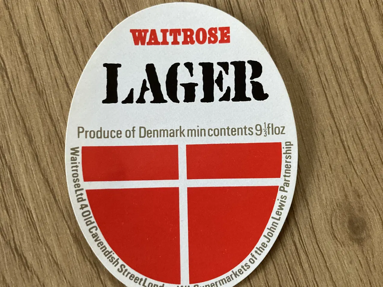 Billede 1 - Waitrose – Waitrose Lager (Ceres)