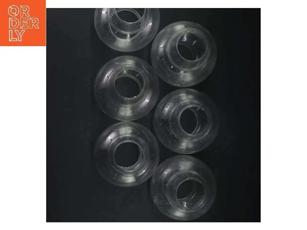 Billede 2 - Glas lampeskærme fra Dansk Unimport (str. 6 styk, 14 cm)