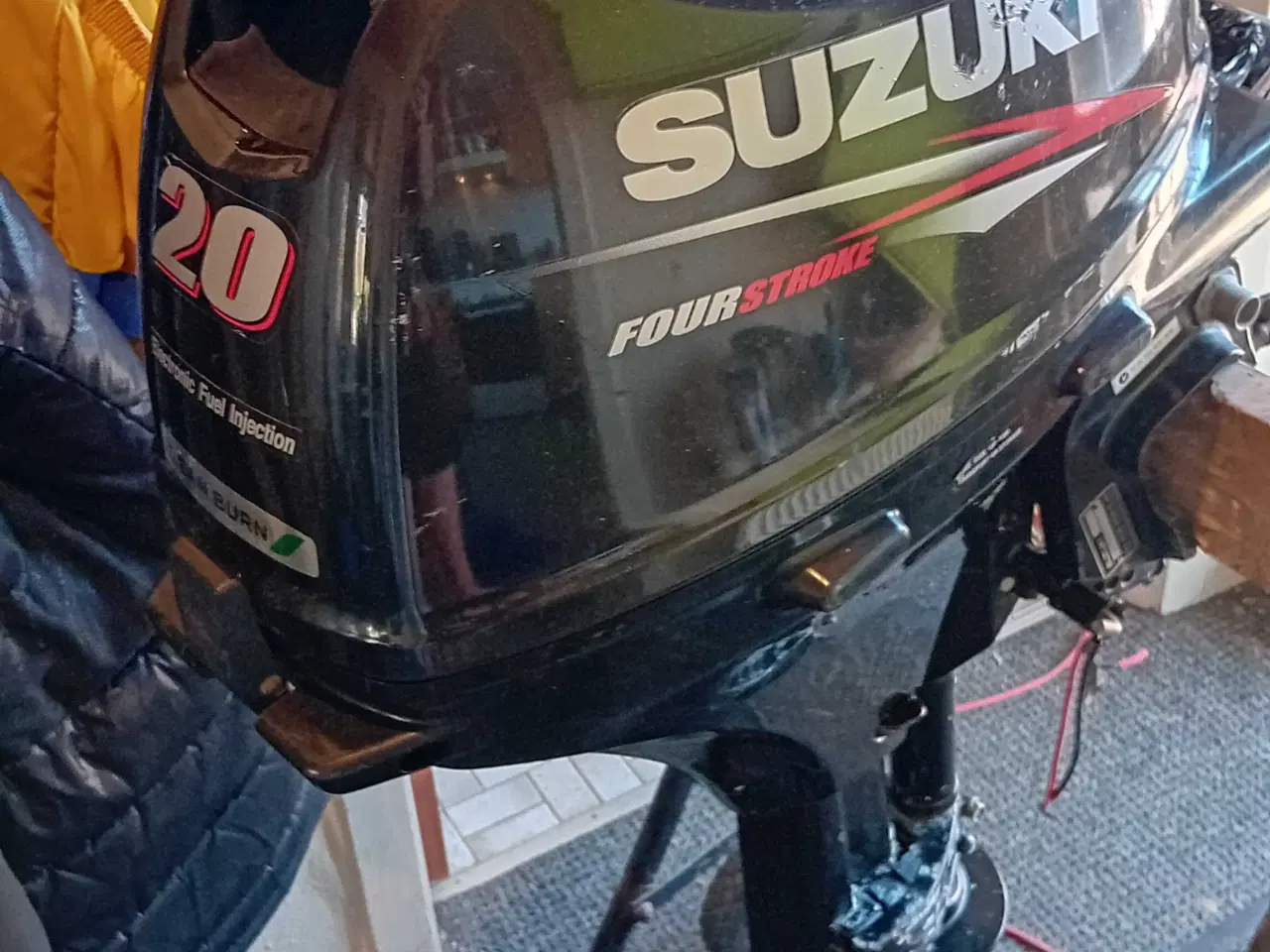 Billede 1 - Suzuki 20hk langt ben. Elstart