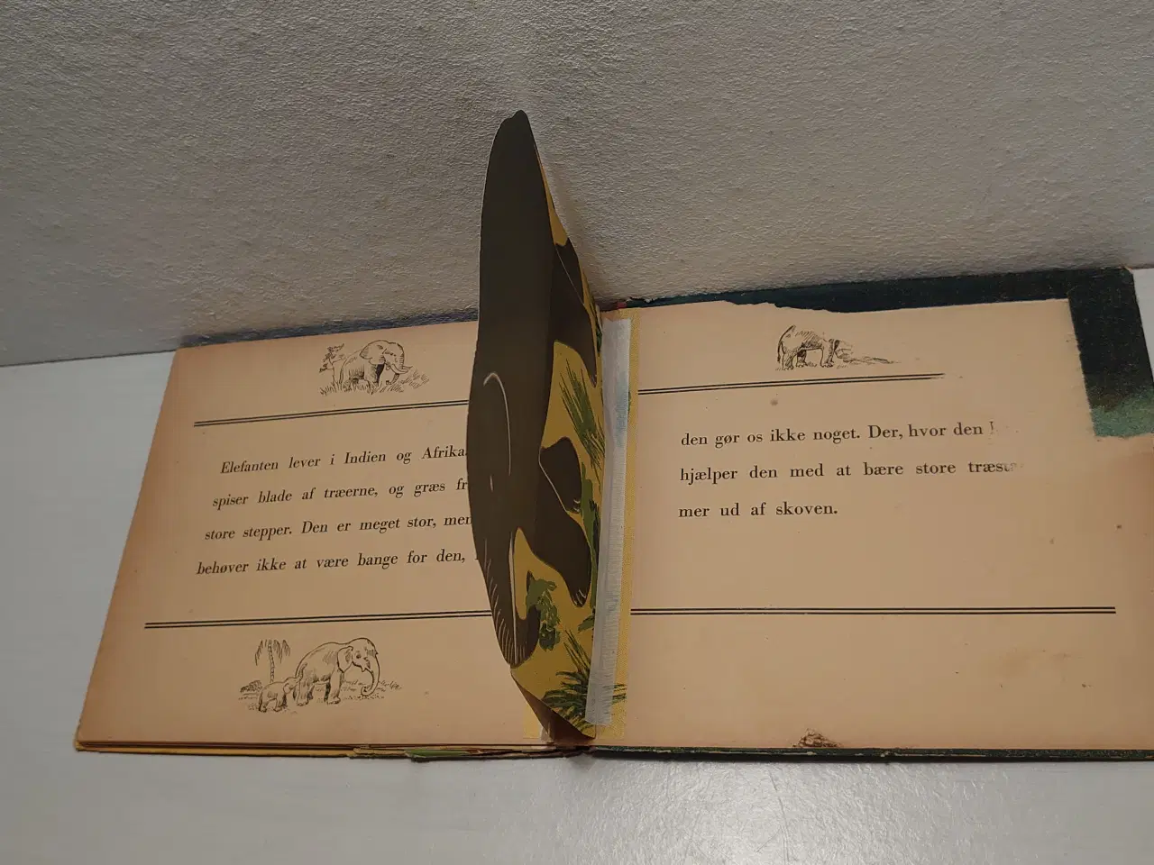 Billede 6 - R. Edelmann:Dyrene i Noahs ark. Sjælden pop-up bog