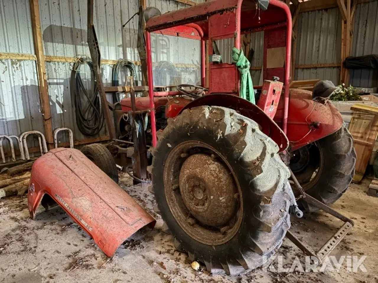 Billede 4 - Veterantraktor Massey-Ferguson 35 med frontlæsser og redskaber