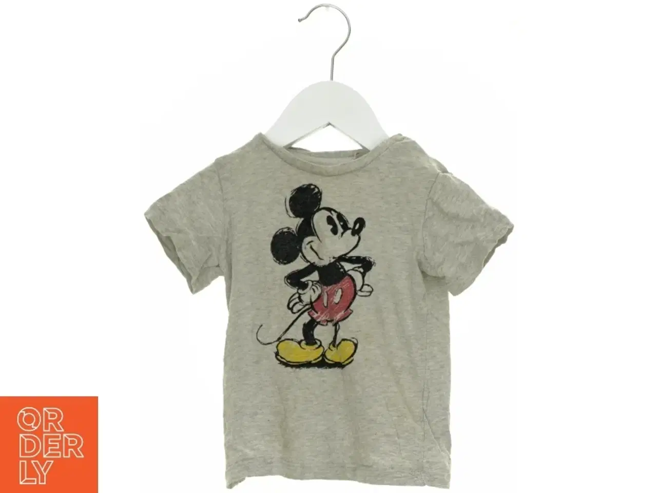 Billede 1 - T-Shirt med Mickey Mouse motiv fra H&M (str. 80 cm)