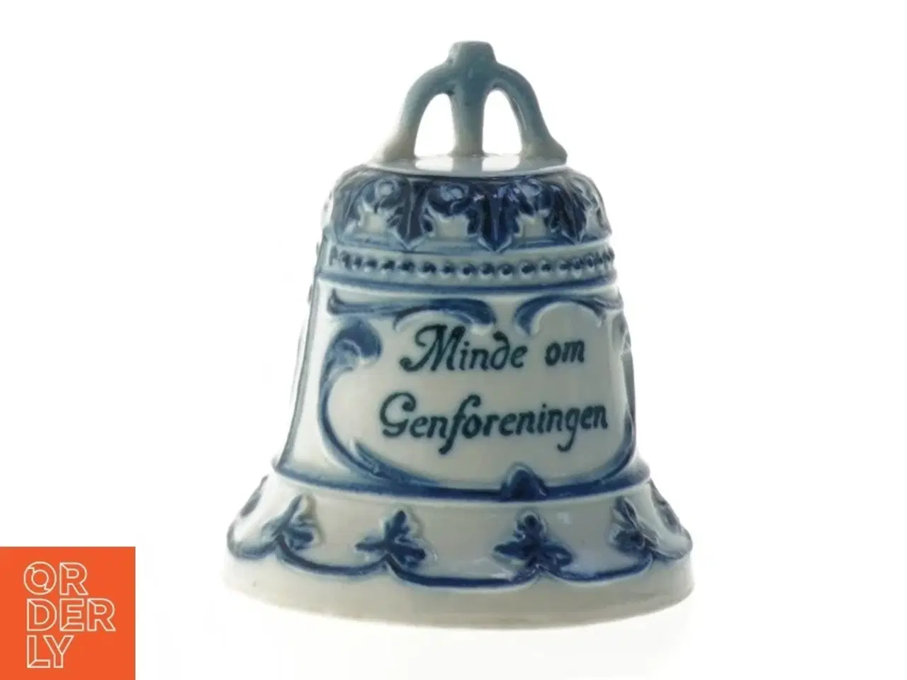 Billede 1 - Mindeklokke i Porcelæn (str. 10 cm)