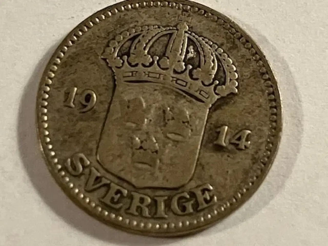 Billede 2 - 25 øre 1914 Sverige