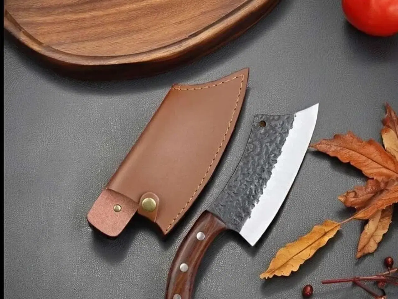 Billede 1 - Professionel kokkekniv i rustfrit stål