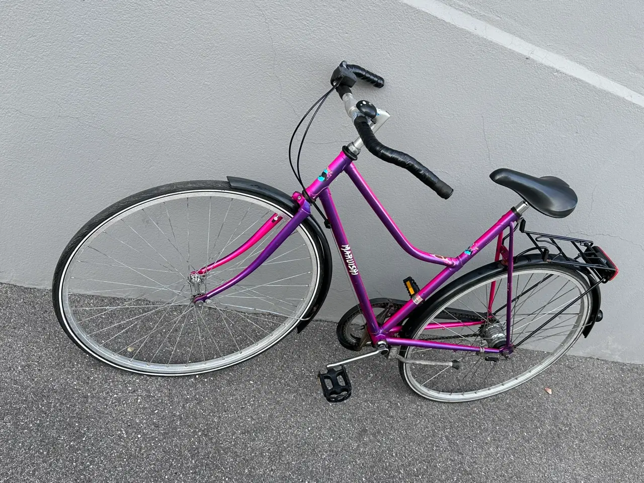 Billede 6 - Lilla / lyserød Maruishi citybike