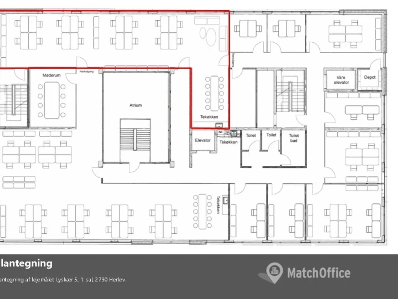 Billede 12 - 196 m² kontor med dejligt lysindfald