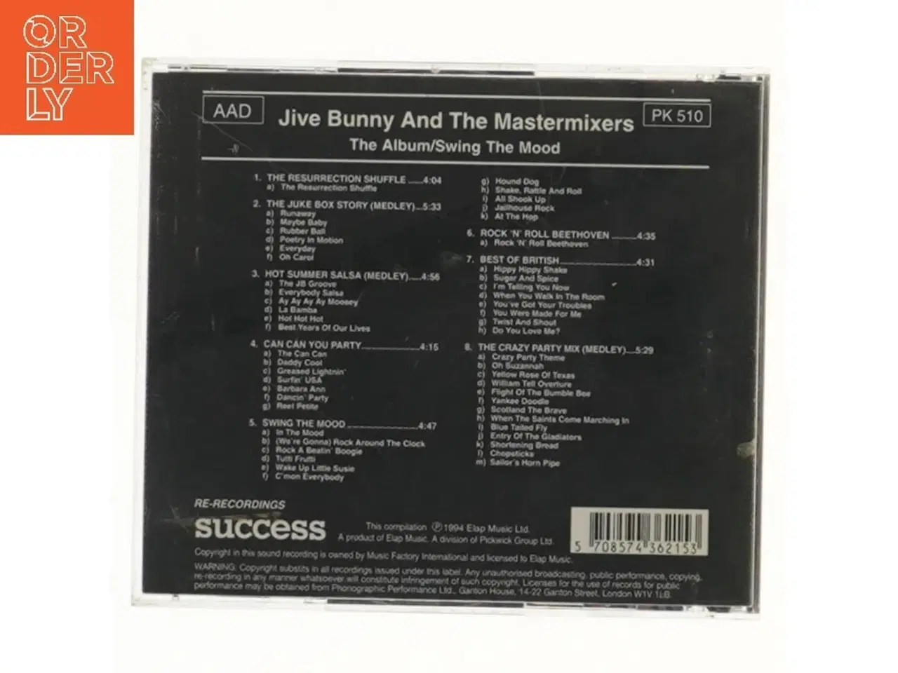 Billede 2 - Jive Bunny and the Mastermixers CD