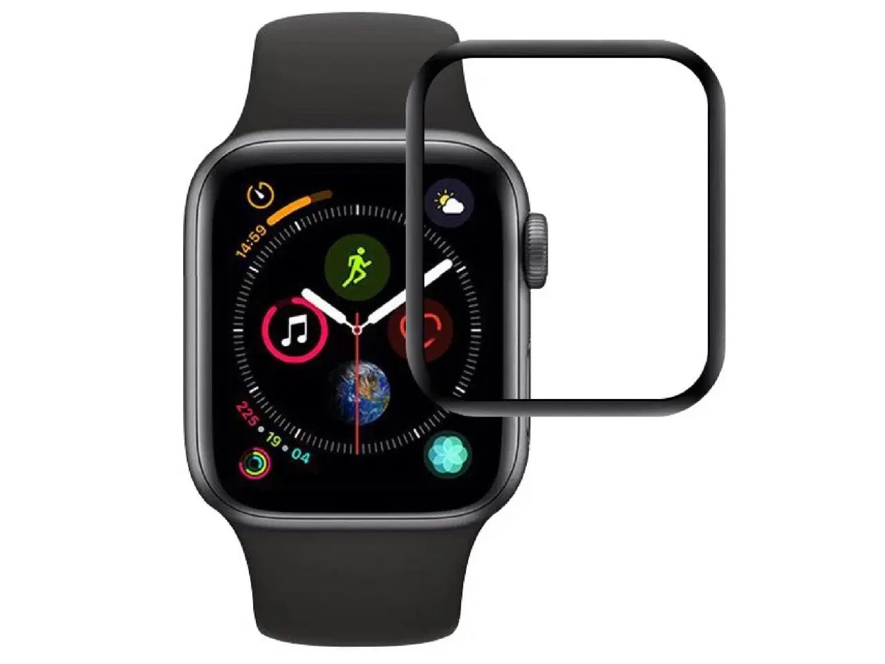 Billede 4 - Skærmbeskyttelse til Apple Watch – Ridse- & Stødsi