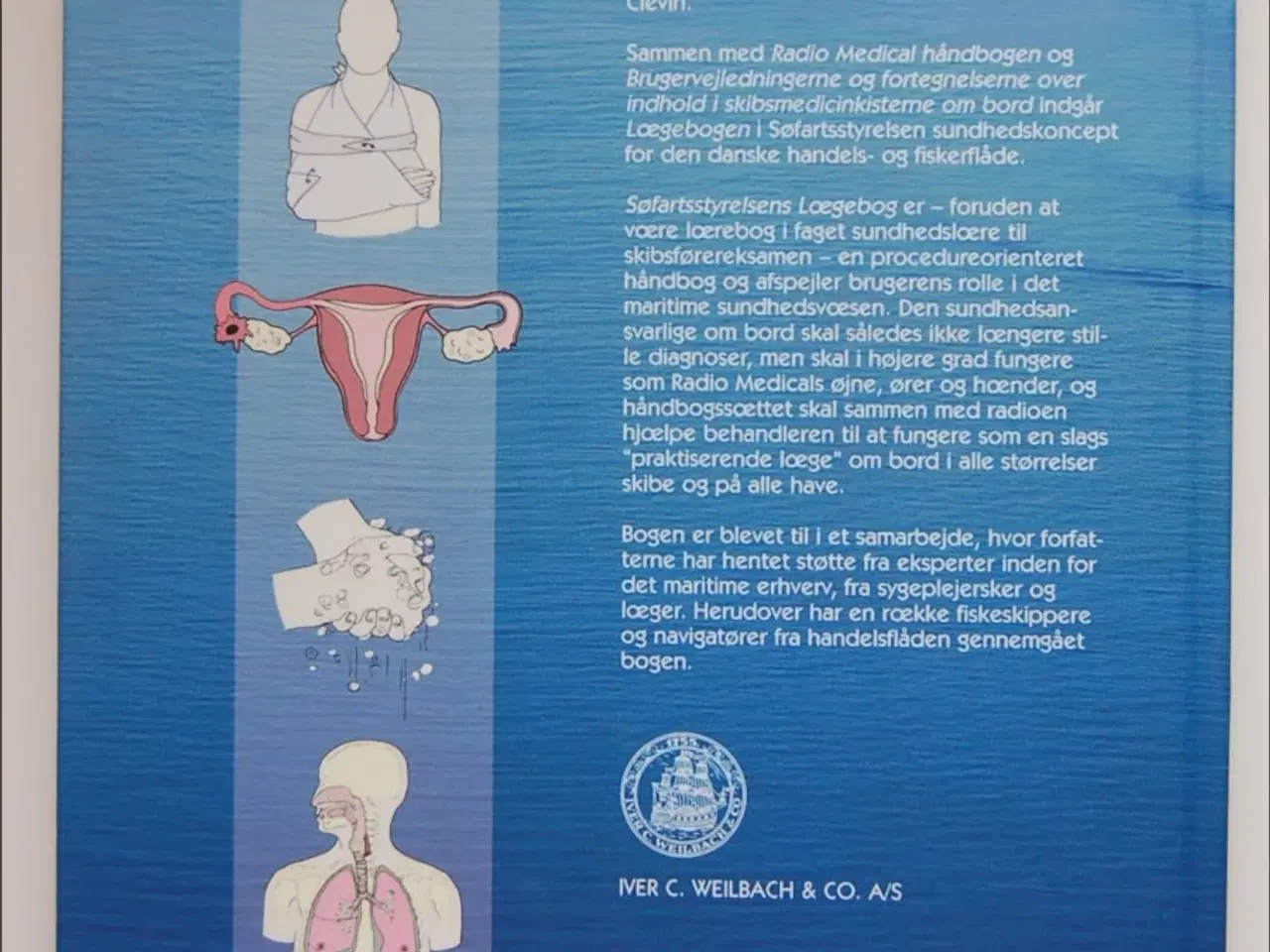 Billede 2 - Søfartsstyrelsens LÆGEBOG   Lisbeth Duus & U. Kirk