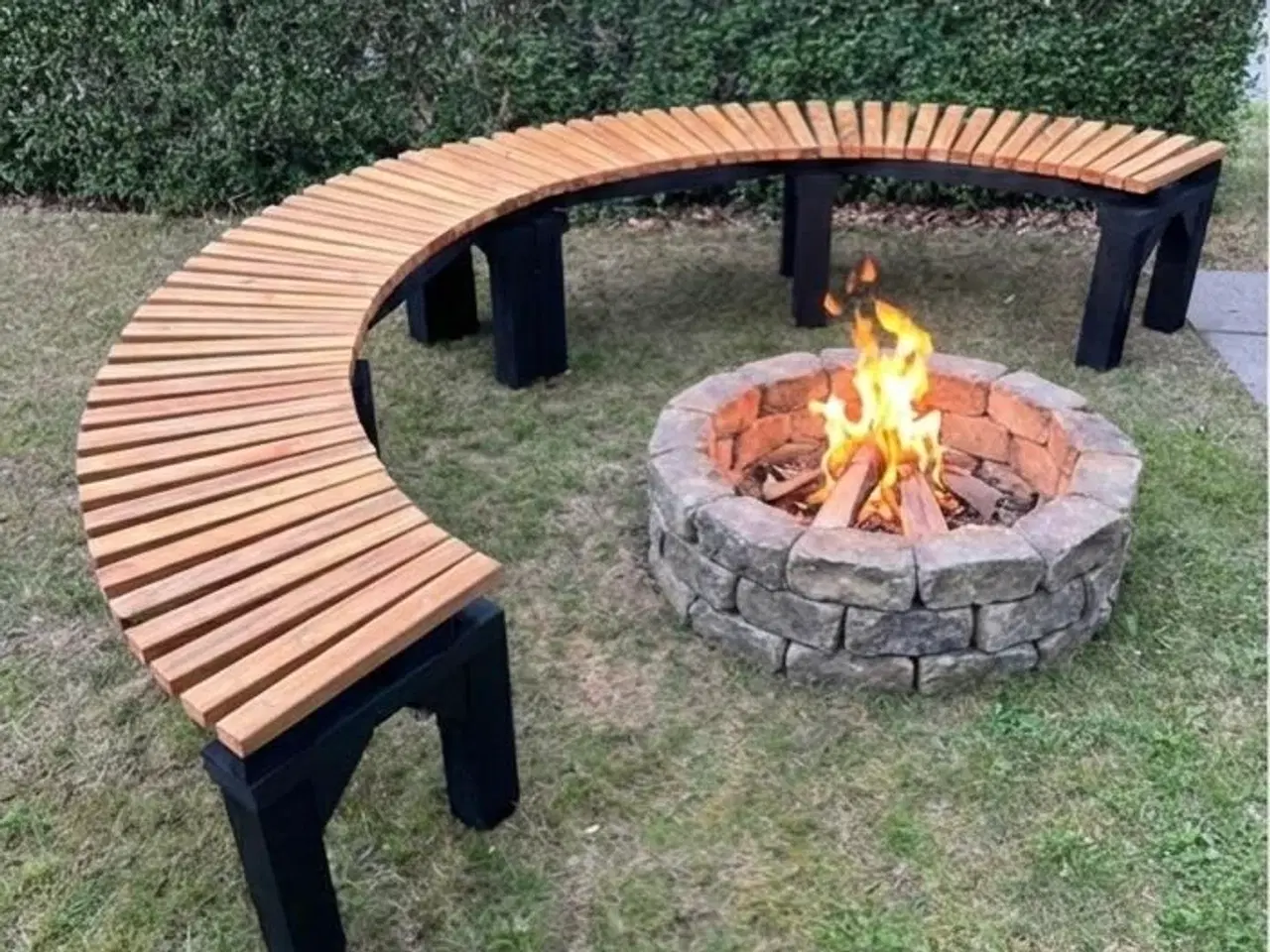 Billede 1 - Buet bænk