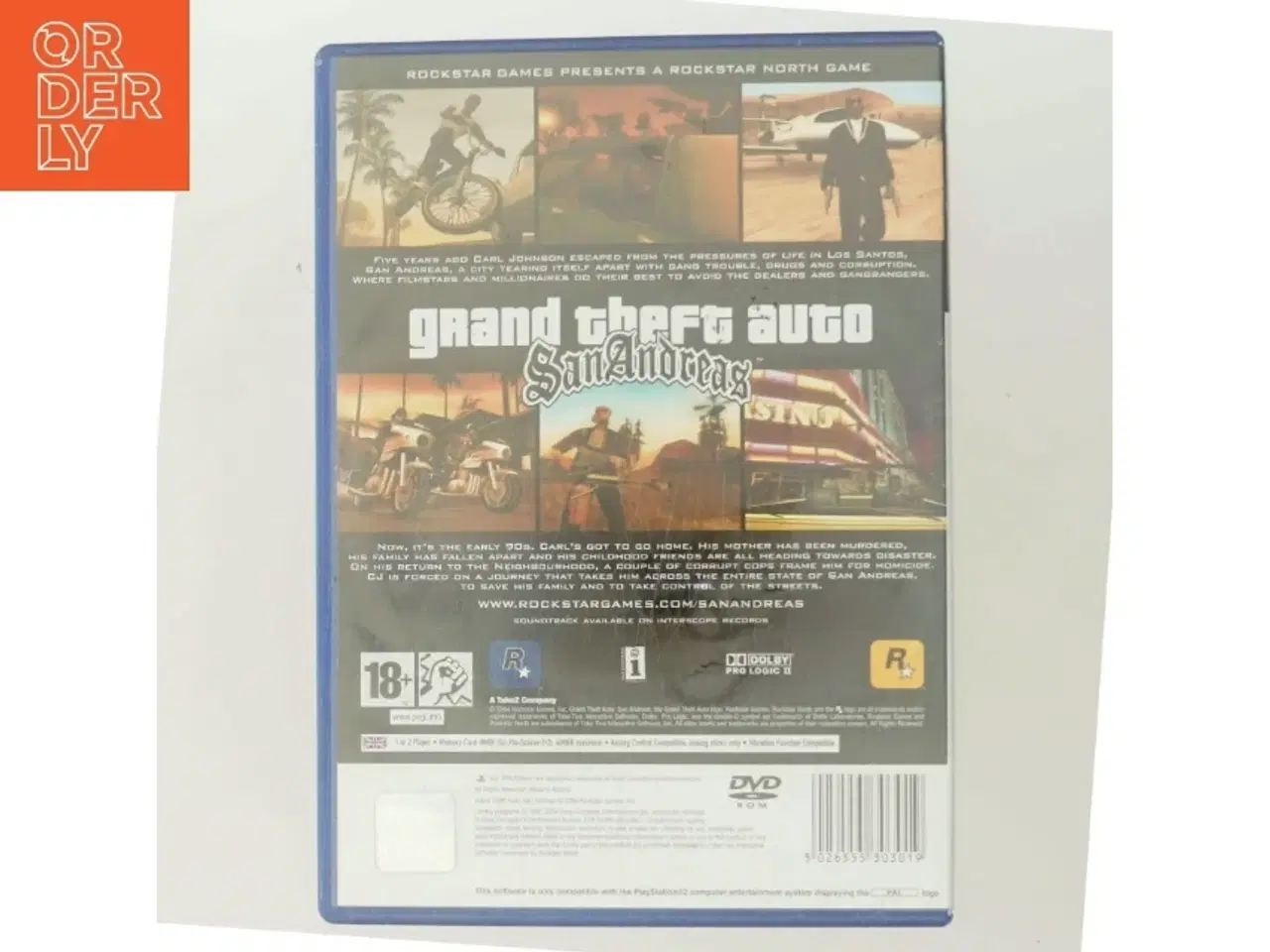 Billede 3 - Grand Theft Auto San Andreas (DVD)