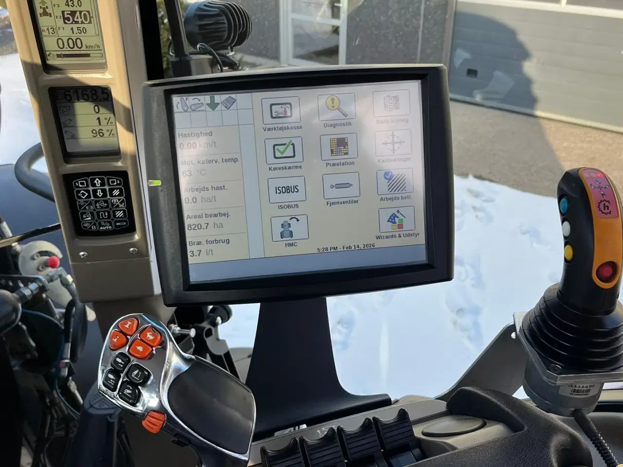 Billede 9 - Case IH PUMA 185 CVX Med frontlæsser og frontlift