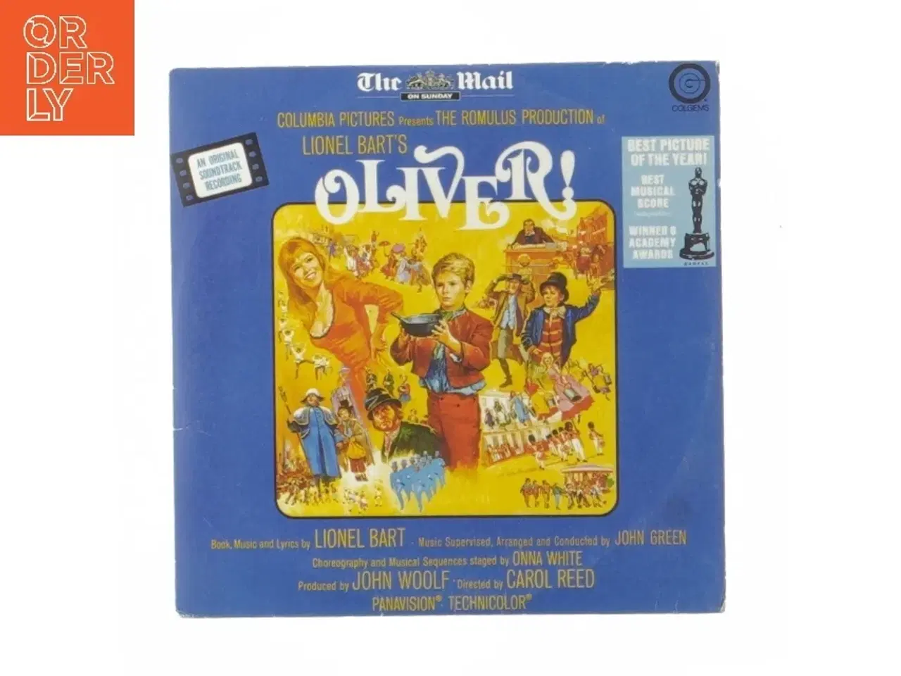 Billede 1 - Original soundtrack CD af Oliver! fra Colgems (str. 12,5x12,5 cm)