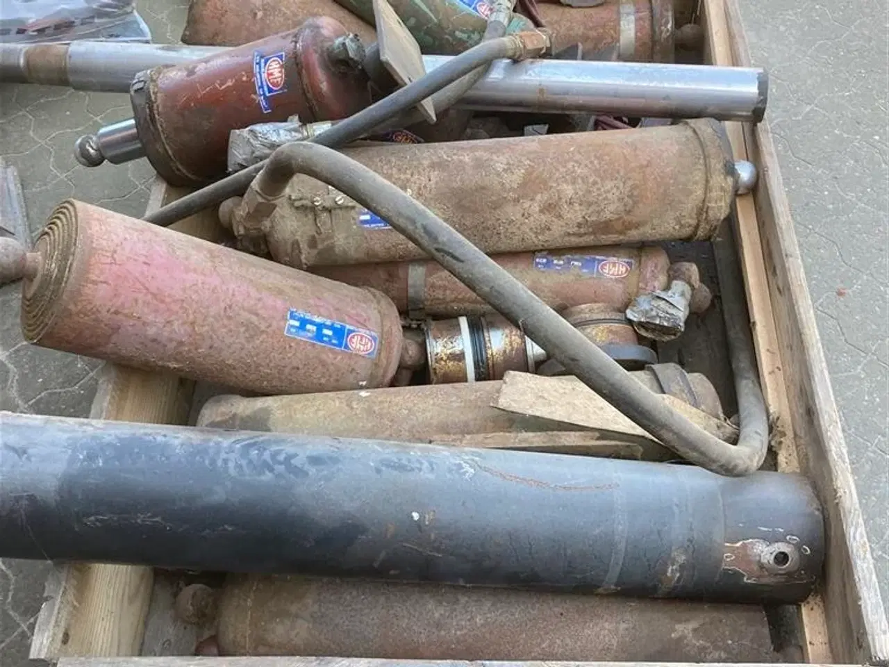 Billede 1 - - - - HMF diverse tipcylindre 11 stk a 1000 kr.