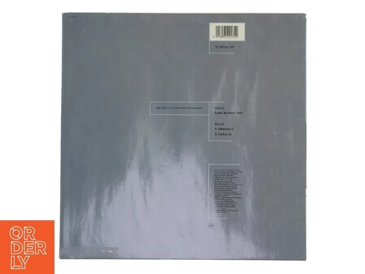 Billede 2 - Erasure Love To Hate You vinylplade fra Mute Records