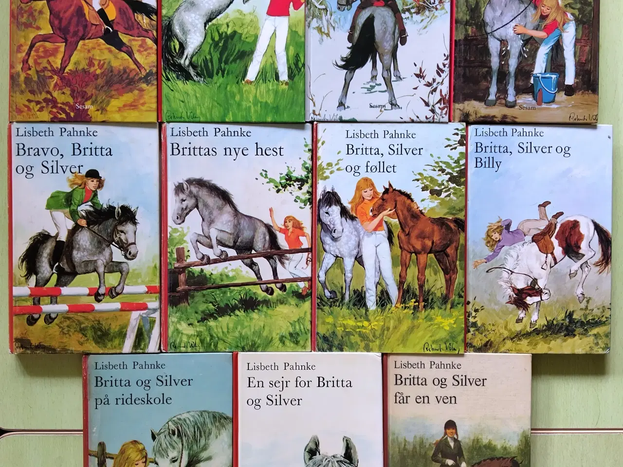 Billede 1 - Britta og Silver bøger