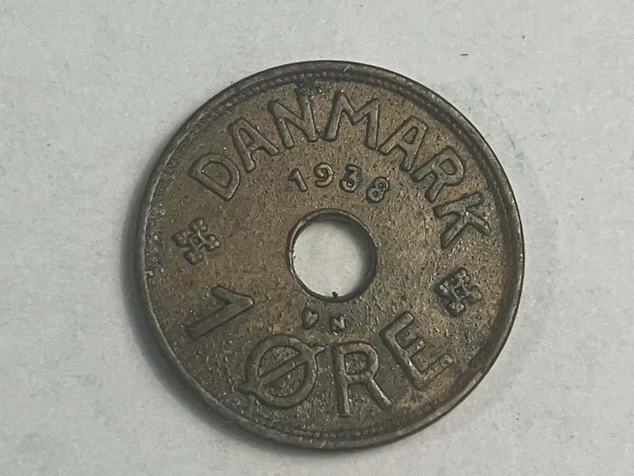 Billede 1 - 1 Øre 1938 Danmark