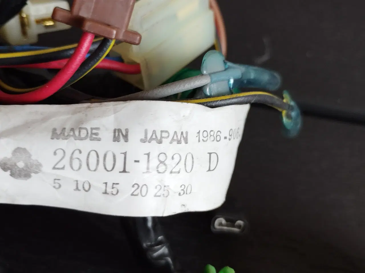 Billede 3 - Ledningsnet  Kawasaki GPX 750 1987  ( %)