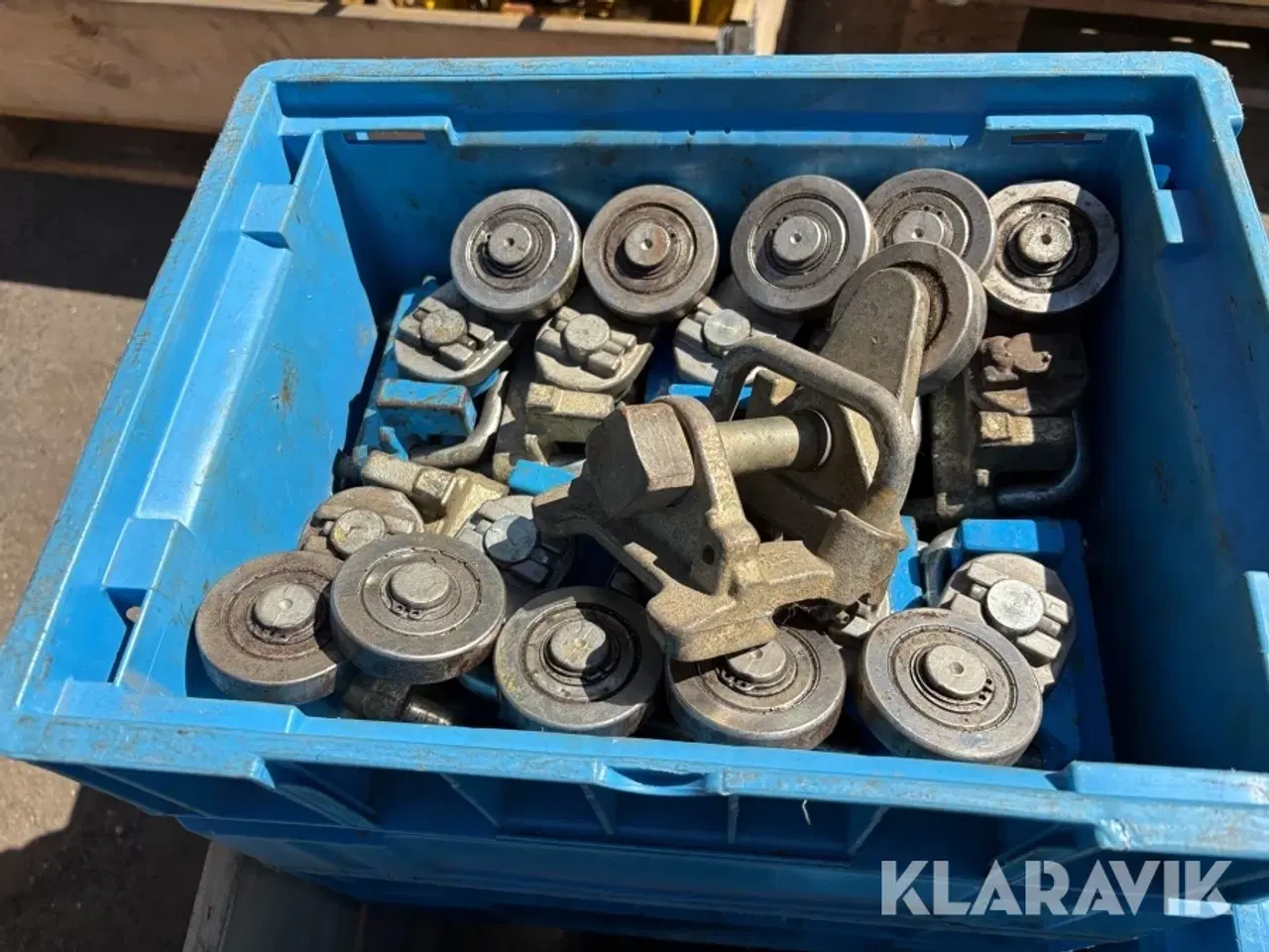 Billede 8 - Skinnerulle 110styk Pandrol