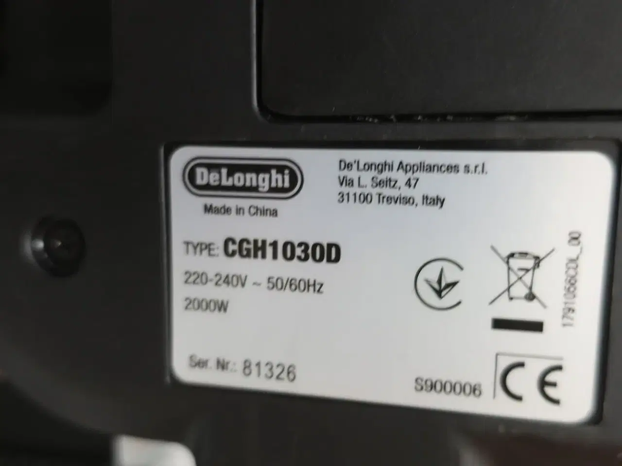 Billede 6 - Multigrill DELONGHI CGH1030D