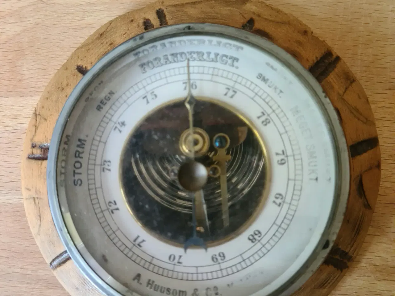 Billede 1 - Antikt barometer 