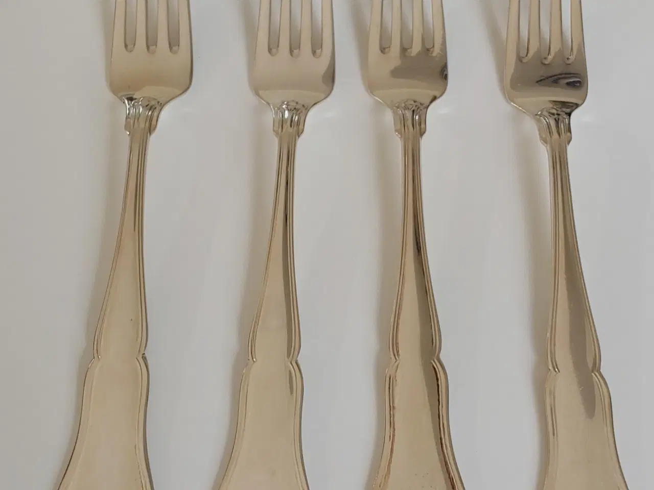 Billede 1 - Rita sølvbestik middagsgafler 4 stk.